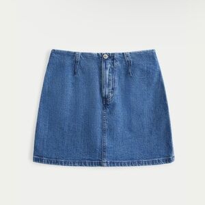 Hollister jean skirt